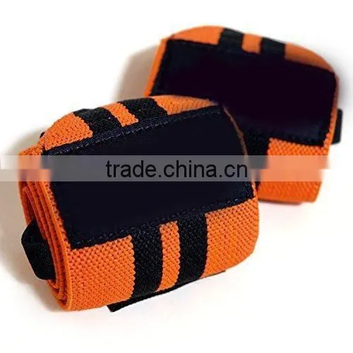 Heavy Duty Weightlifting Wrist Wraps GYM MATE