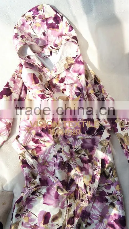 Microfiber Printed Bathrobe