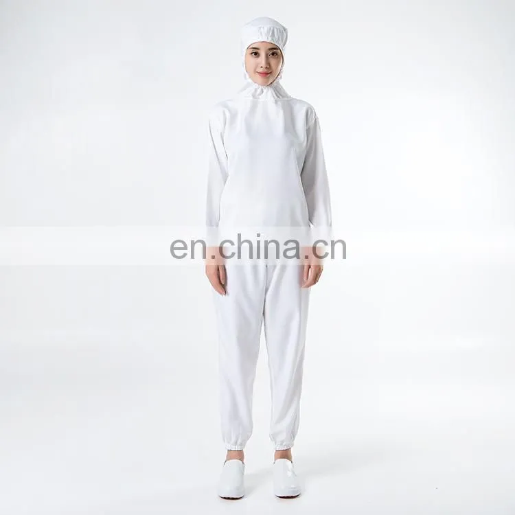 Hot Sale Turkey Food Industry Workwear/ Unisex Food Factories Uniform