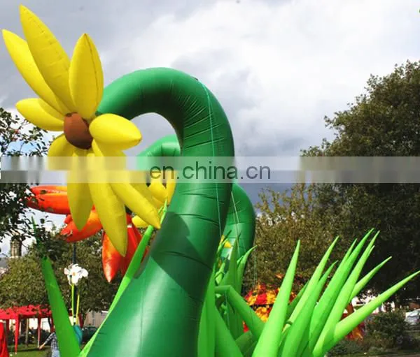 Giant hot sale yard decoration inflatable flower
