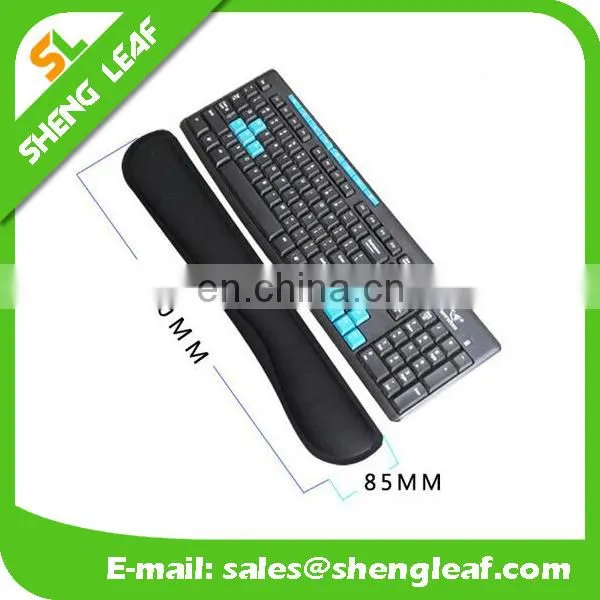 black with foam PVC mouse pad length about 46cm