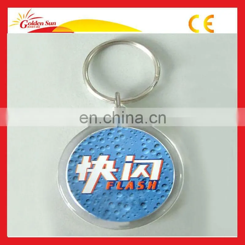 Promotion high quality Advertising Acrylic Keychain