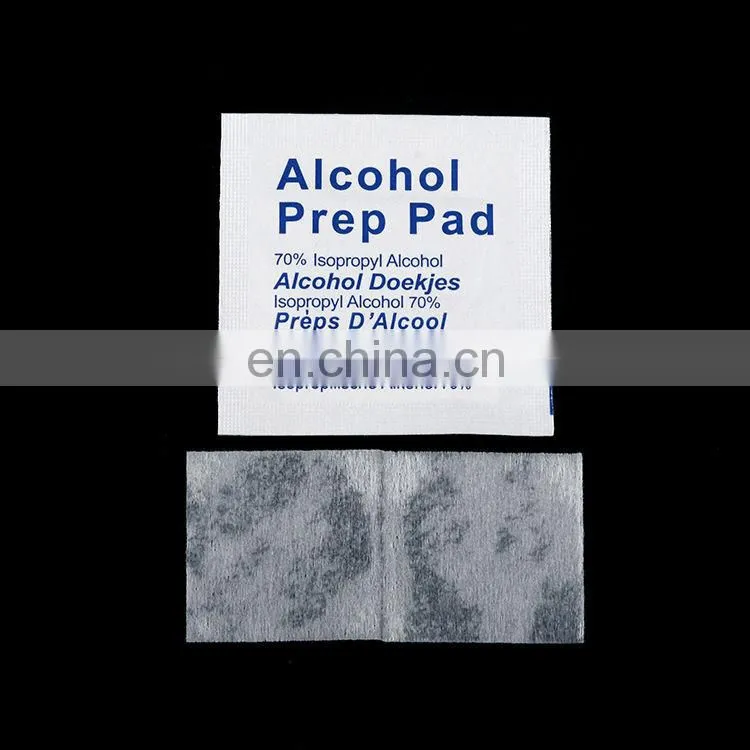 promotional unique customising logo printable alcohol tissue