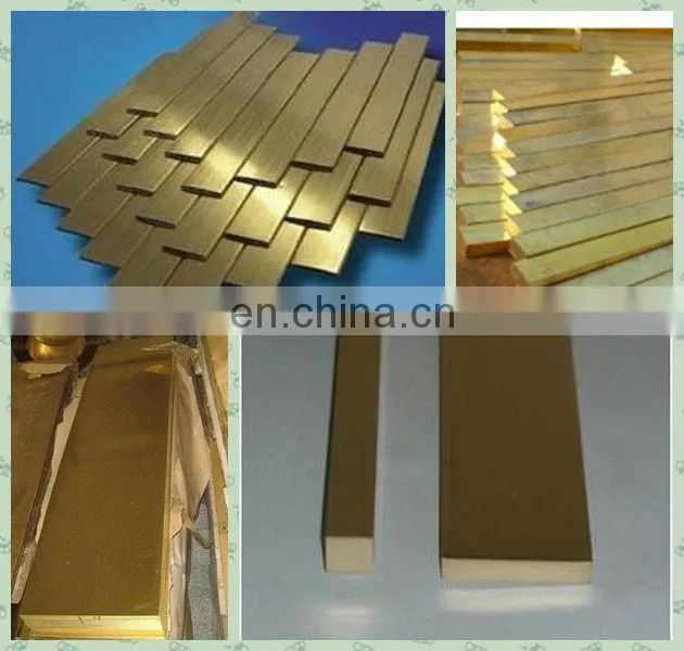 Oygen free Pure copper flat bar price