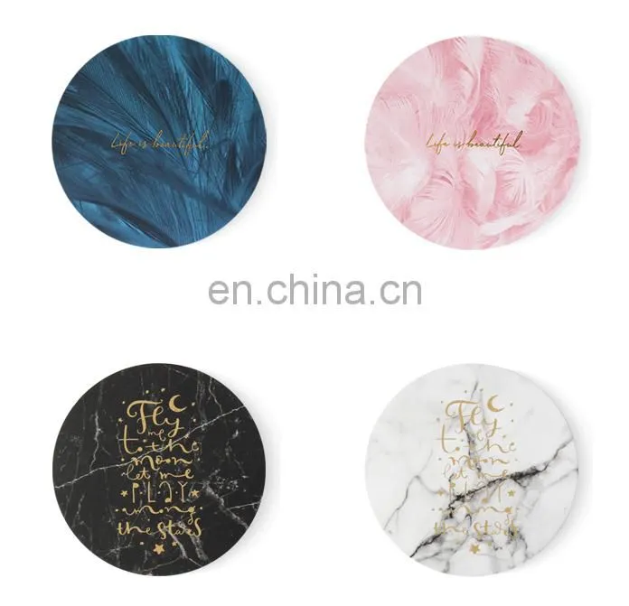 China supplier Personalized felt natural printing coaster manufacturer
