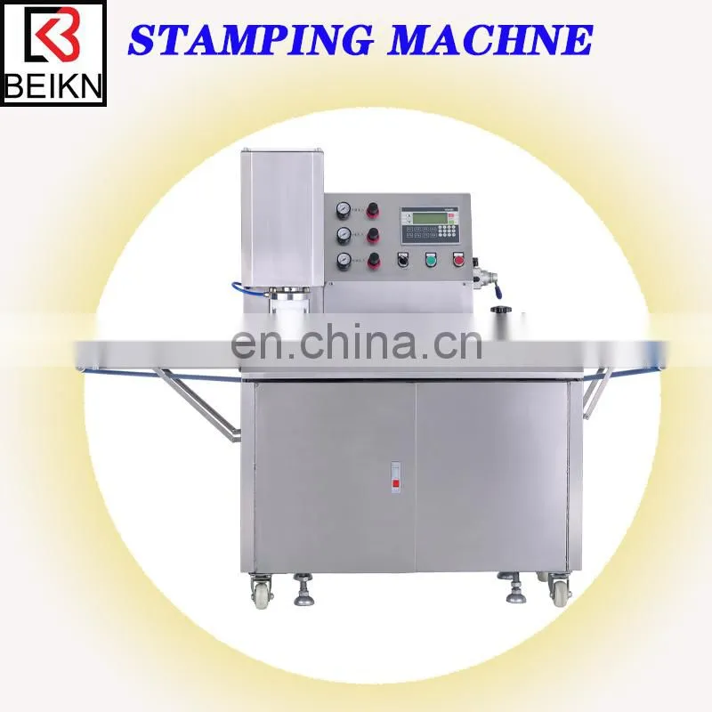 2019 desktop low price mooncake maamoul making forming encrusting machine