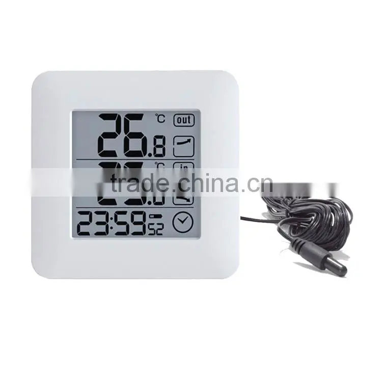 Ce Certified High Quality Stylish Thermometer Hygrometer Room