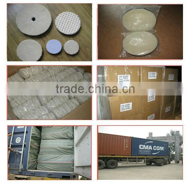 Wool 180mm Polishing Pad for Cars