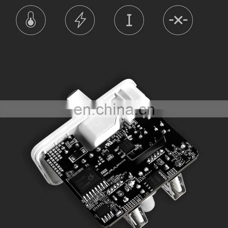 Original Xiaomi QC3.0 5V/3.6A Cell Phone Electric Dual USB ZMI Fast Charger