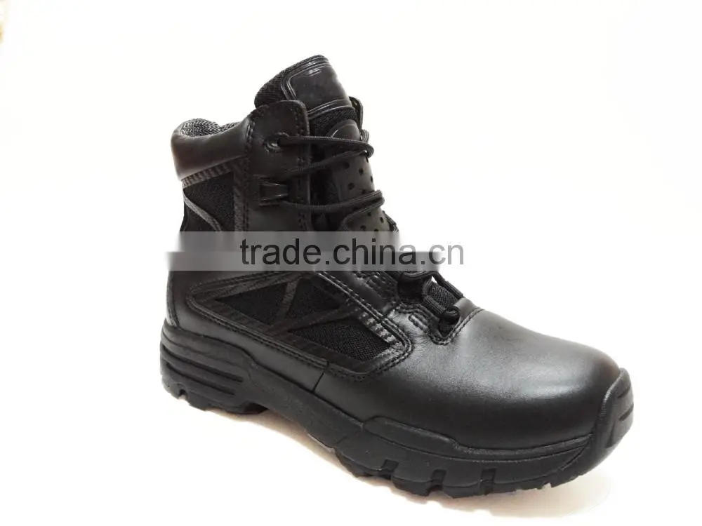 High ankle ISO Standard british army desert boot goodyear army boot combat boot