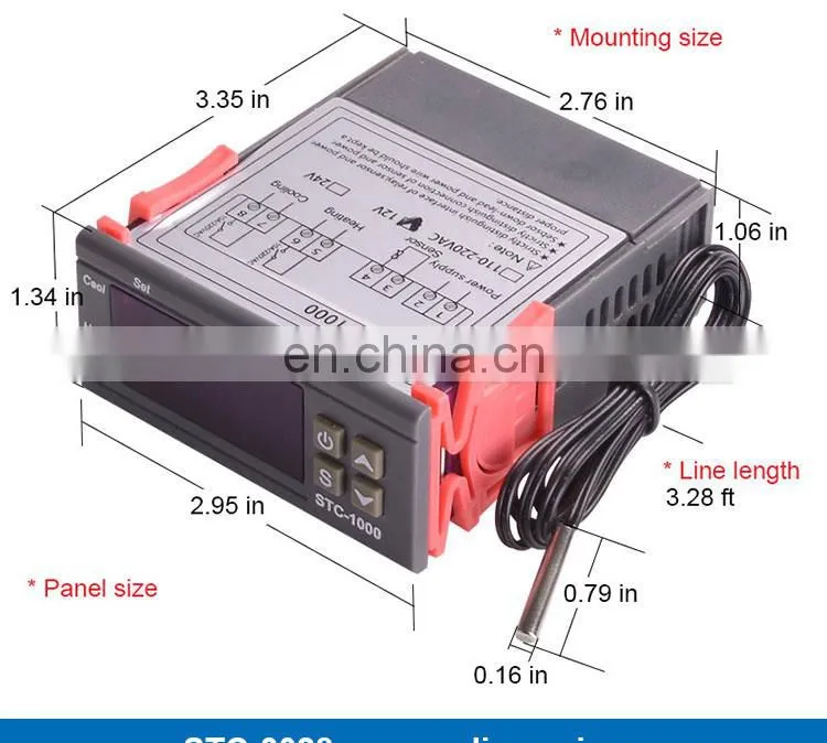 220V Digital Air Humidity Control weather station WH8040 Humidity Measuring Range Is 1%~99% Temperature and humidity control