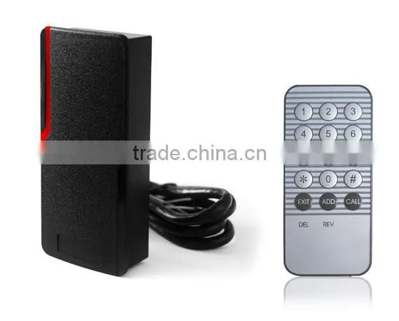 125khz skimming card reader rfid single door controller card reader device with remote control