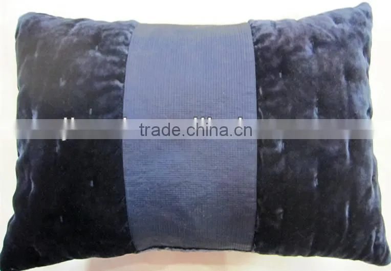 silk velvet decorative sofa cushion