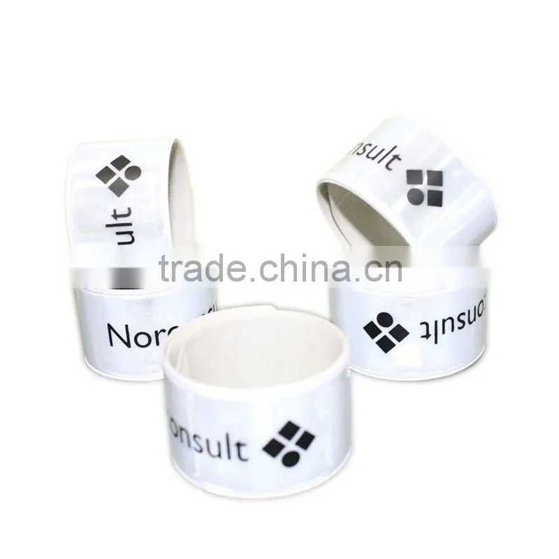 Safety reflective slap wrap