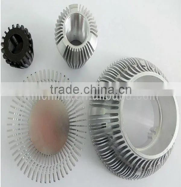 Precise cnc machined aluminum heatsink