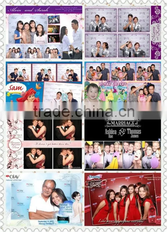 Popular Touchcreen Photo Booth For Party Wedding Event Decoration