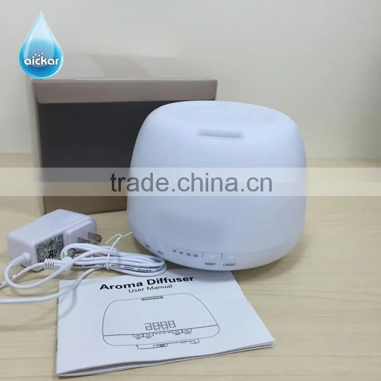Large Capacity 400ml Aromacare New Aromatherapy Ultrasonic Essential Oil Aroma Diffuser China Manufacture