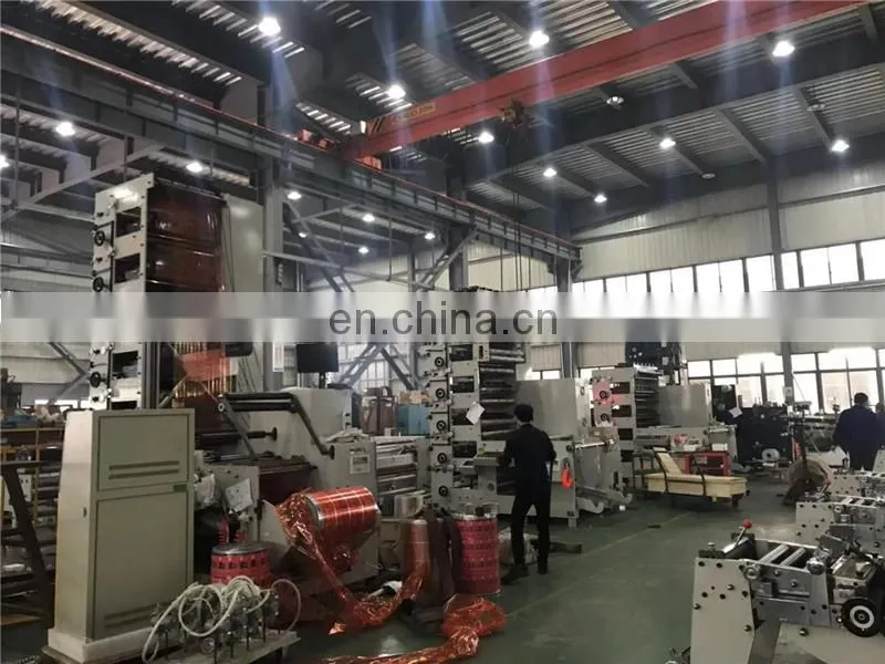 UTR650 HDPE HDPP polyethylene film flexographic printing machine, paper napkin reel roll flexo printer machinery
