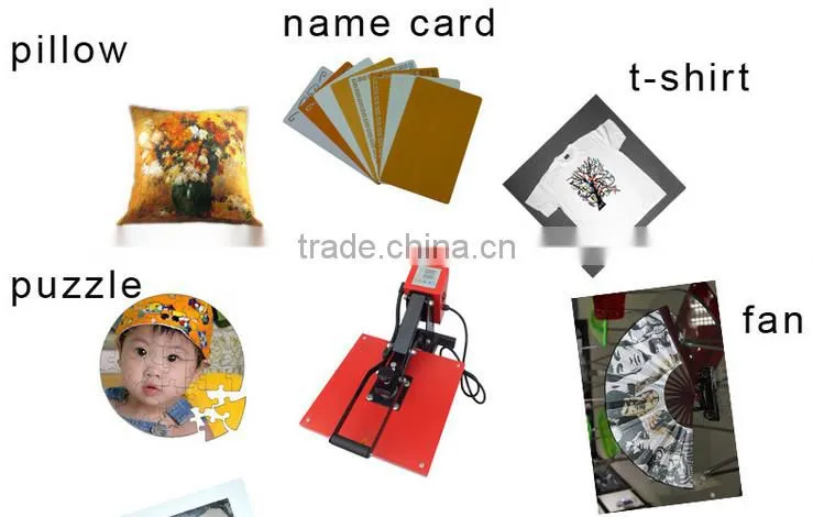 High quality European style 40x60 t-shirt sublimation heat press transfer ptinting machine