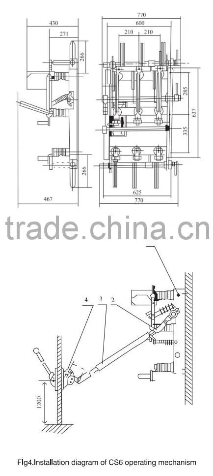FN7-12 12KV Load Break Switch 11KV LBS