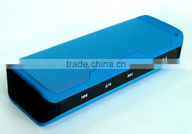 2014 New Arrival Bluetooth wireless audio transmission touch screen bluetooth speaker with power bank