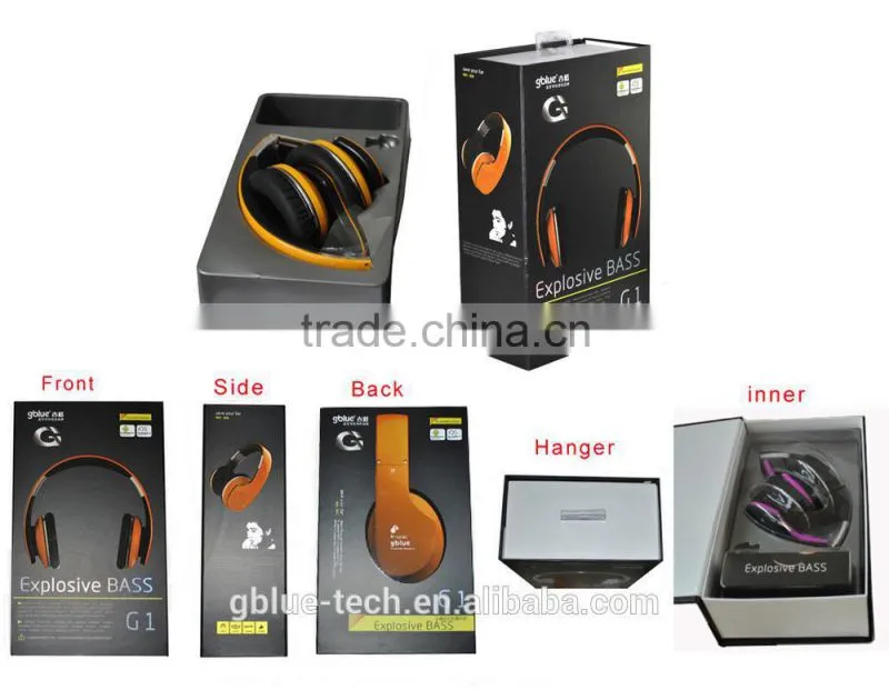 Portable Hot Selling Bass Bluetooth Wireless Headphone