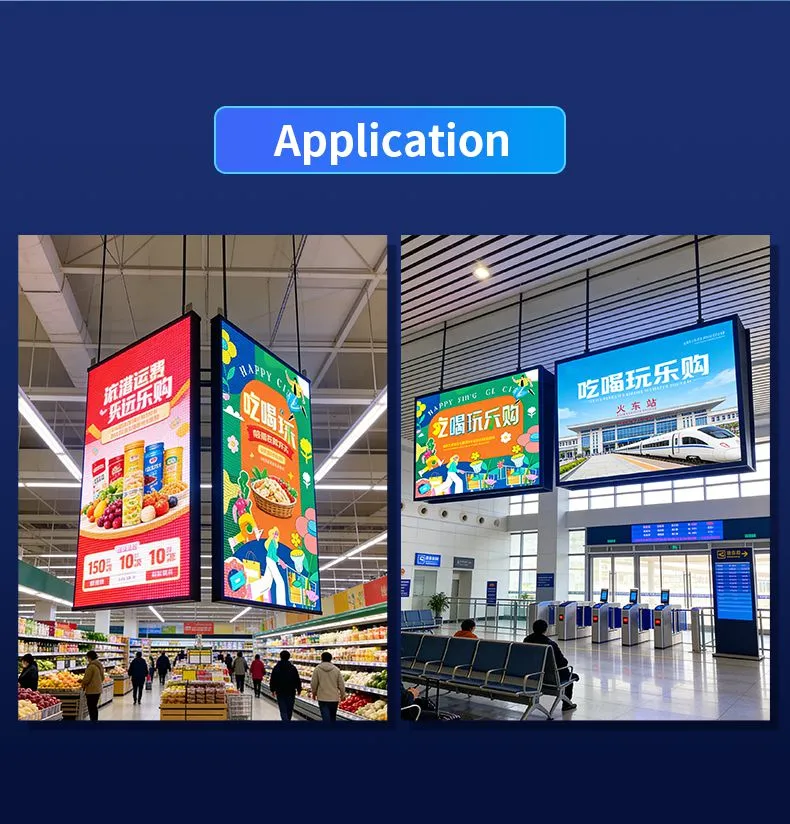 Ultra Thin Stage LED Display Front Service Double Sided LED TV Easy Maintenance Indoor Led Display