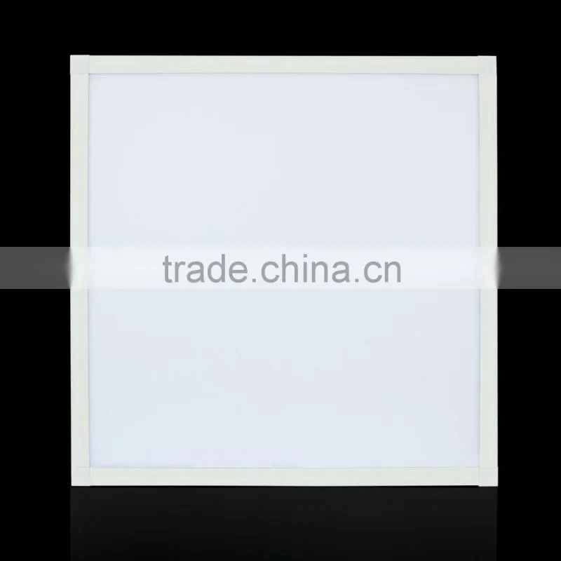 DLC UL listed white frame 6000lm 4000 K led flat panel lights