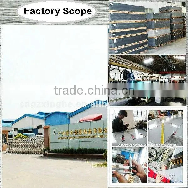 3mm Golden Brushed Aluminum Composite Panels