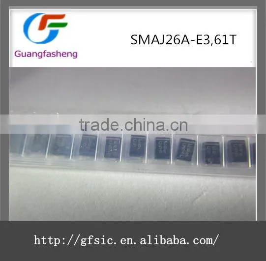 China Gold Supplier Electronic SMAJ26A-E3/61T Diode