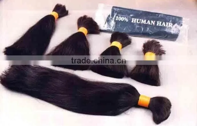 100% unprocessed cheap human virgin hair bulk