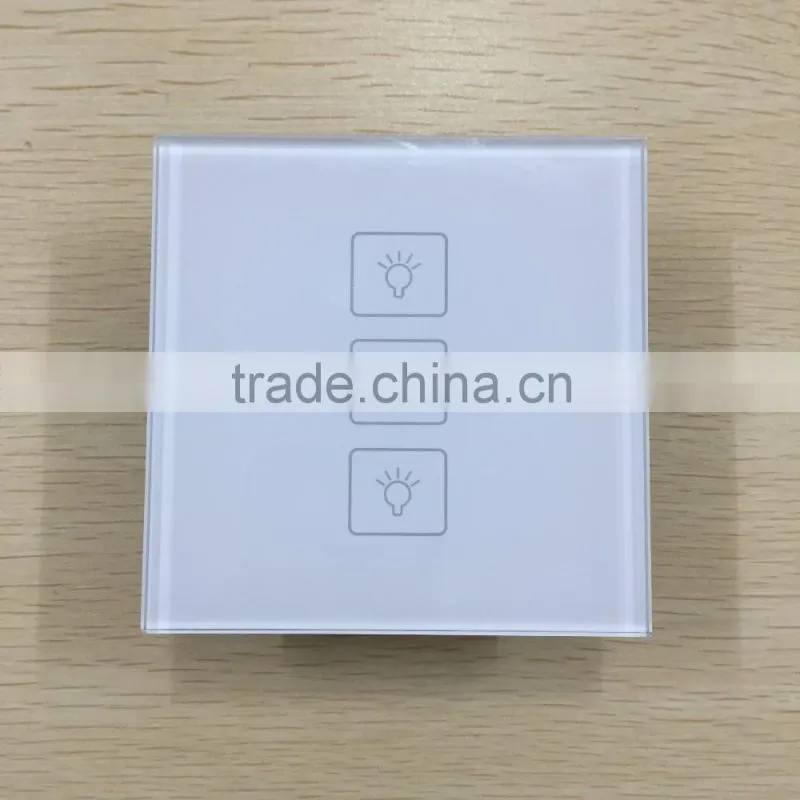 3 gang touch sensitive Light Switch, wireless light switch