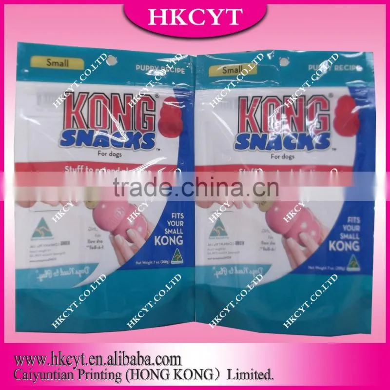 Zipper Pet Food Packaging And Pet Food Bag