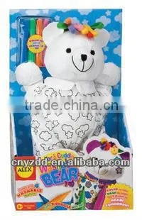 Innovative Product Washable Painting Plush Toy