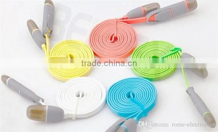 Flat Magnetic Snake 2-in-1 Micro cable