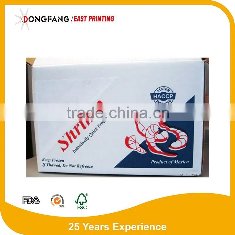 paper frozen seafood box