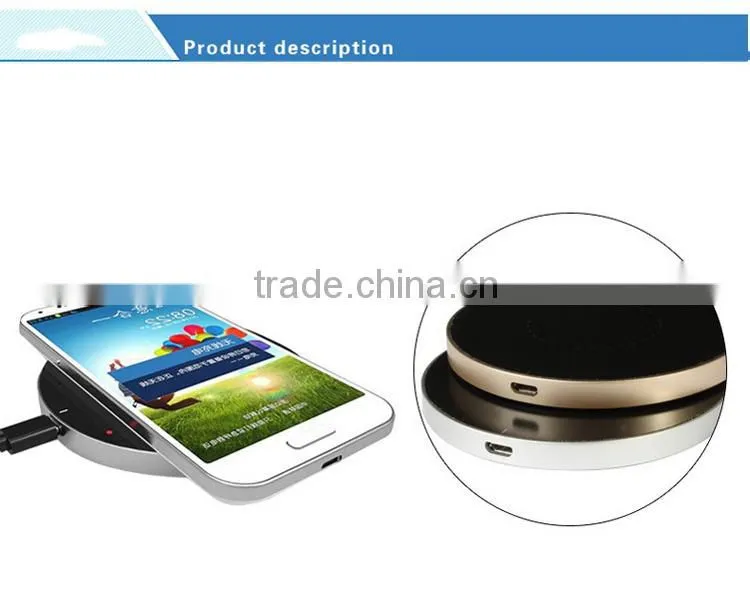 Aluminum alloy qi wireless charger for ipad and mobile phone,wireless charger laptop
