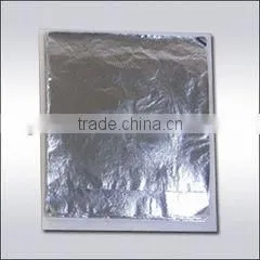 Hot sale pure gold silver leaf genuine silver foil (JSS-01)