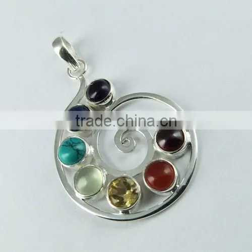 Awesome Bezel Setting Pendant, Handmade Silver Jewelry, 925 Sterling Silver jewelry