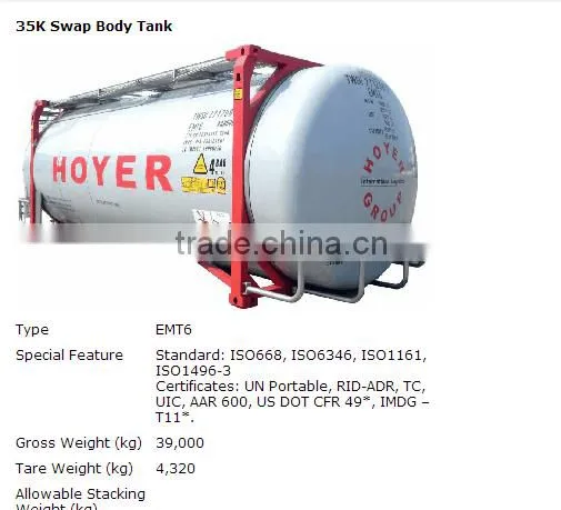 tank container wholesale shipping container