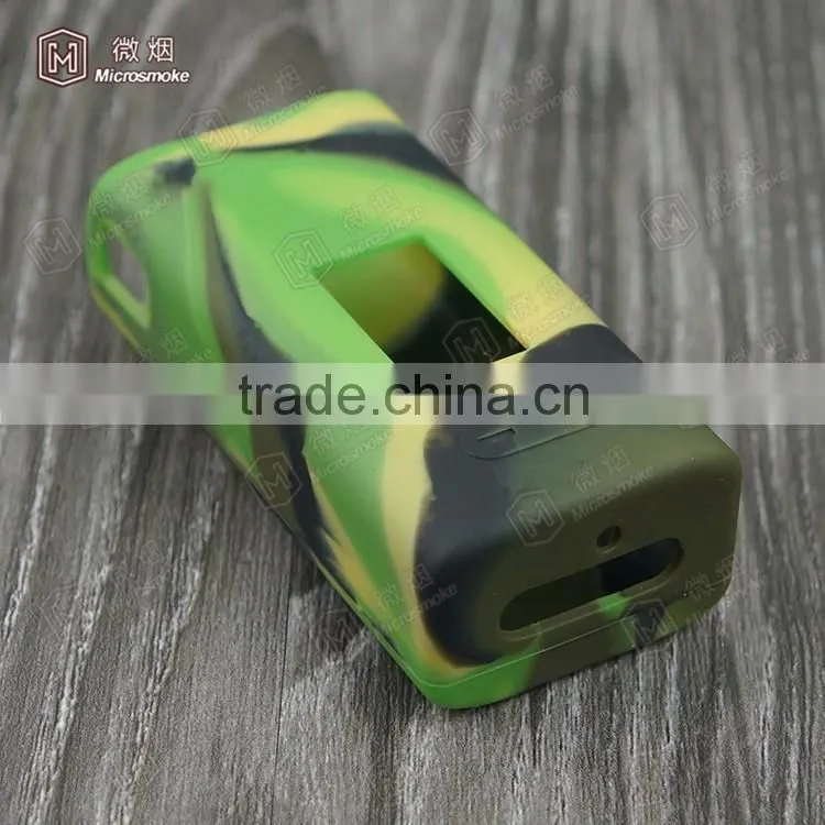 2016 New Cuboid mini 80W Silicone Case E-cigarette Skin Cover Colorful Rubber Sleeve Protective Cover Skin For Cuboid mini