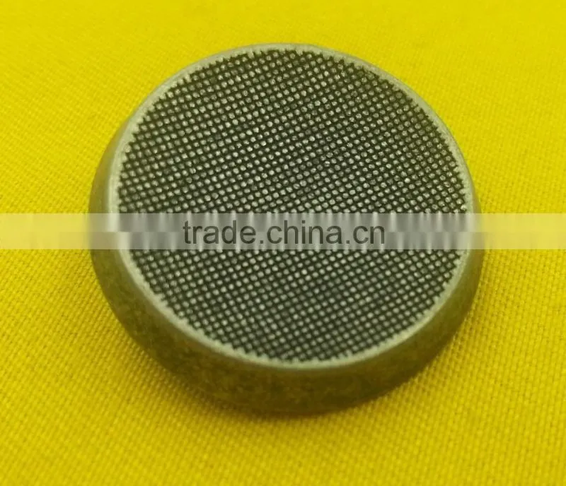 25mm Metal Shank Button in Anti-Silver Color --- MJ1168