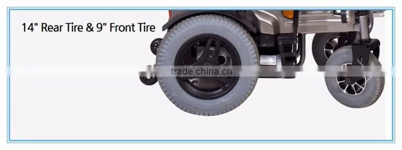 rear drive electric wheelchair for old man