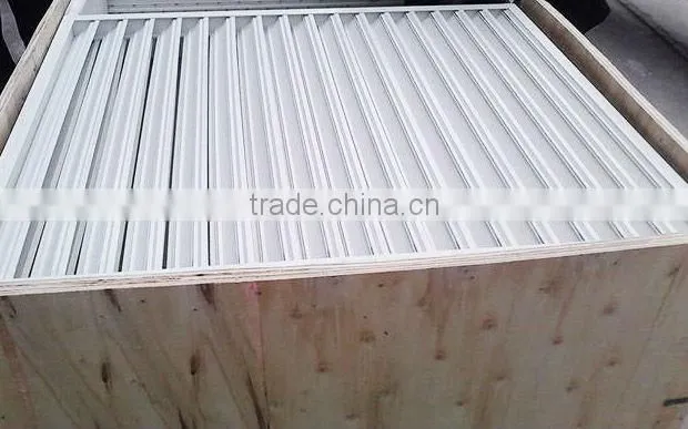 chemical resistant industrial fiberglass window blinds/shutters