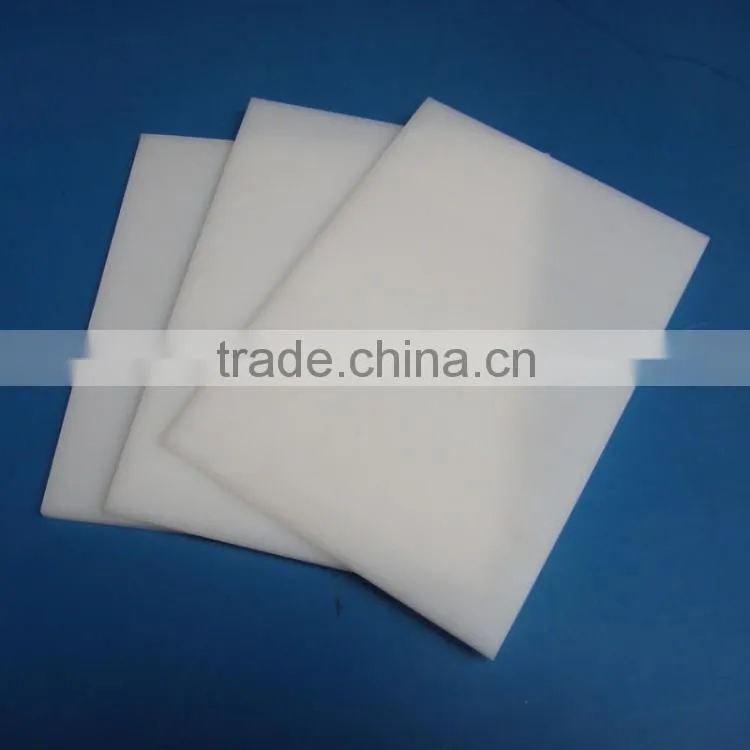 Virgin extruded hdpe platepolyethylene filler board custom made white pe upe1000 sheets