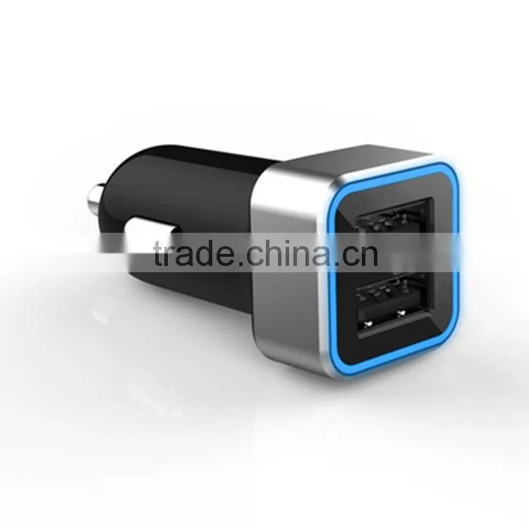 REYON 4.8A/24W 2-Smart Port USB Car Charger ,Portable Fast Car Charger Compatible for iphone,samsung