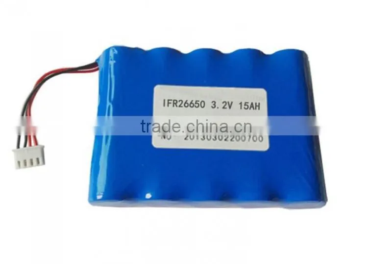 3.2V LiFePO4 26650 3Ah,3.3AH, 15AH