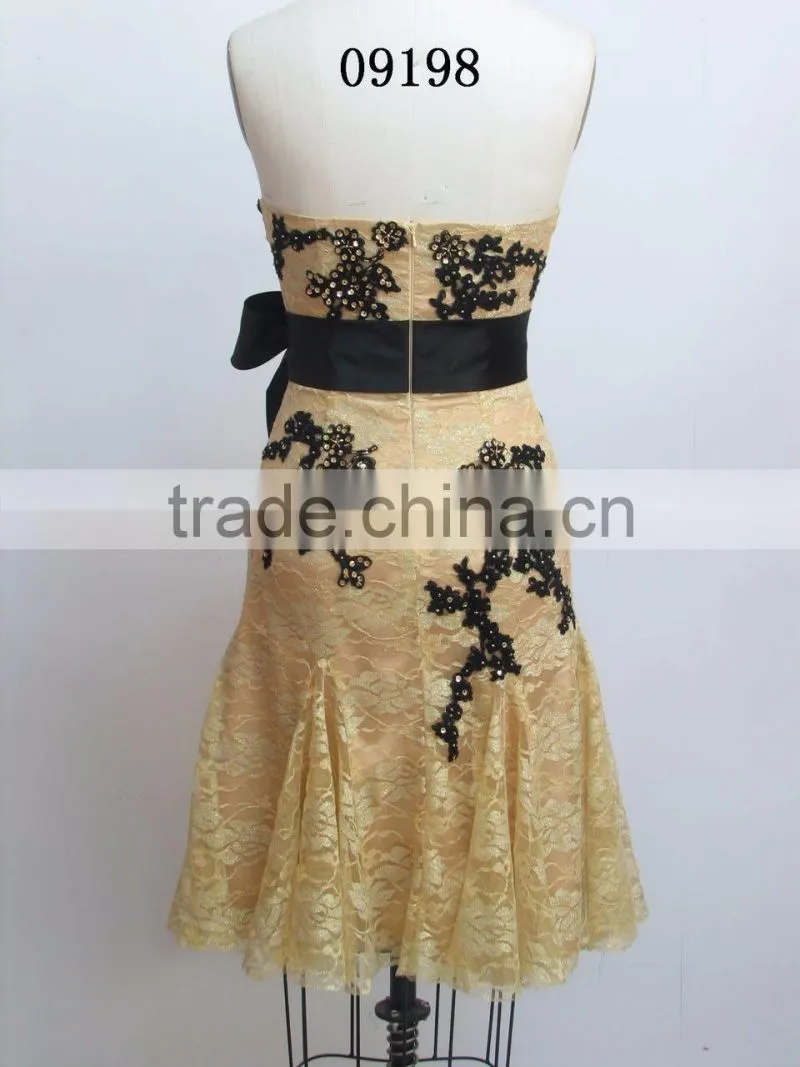Sexy Sweetheart Fishtail Homecoming Patterns of Lace Evening Dress