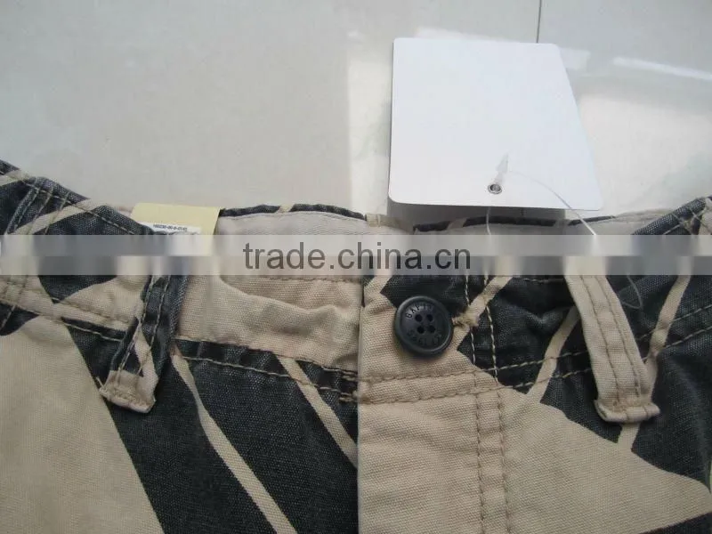 fashion 100%cotton boy's and man's short