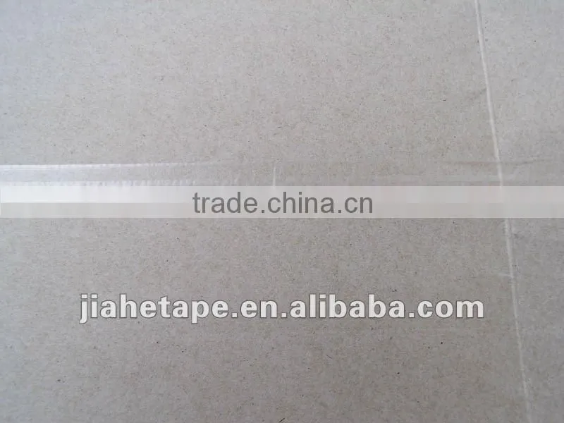 Plastic self adhesive tape for OPP bag, resealable
